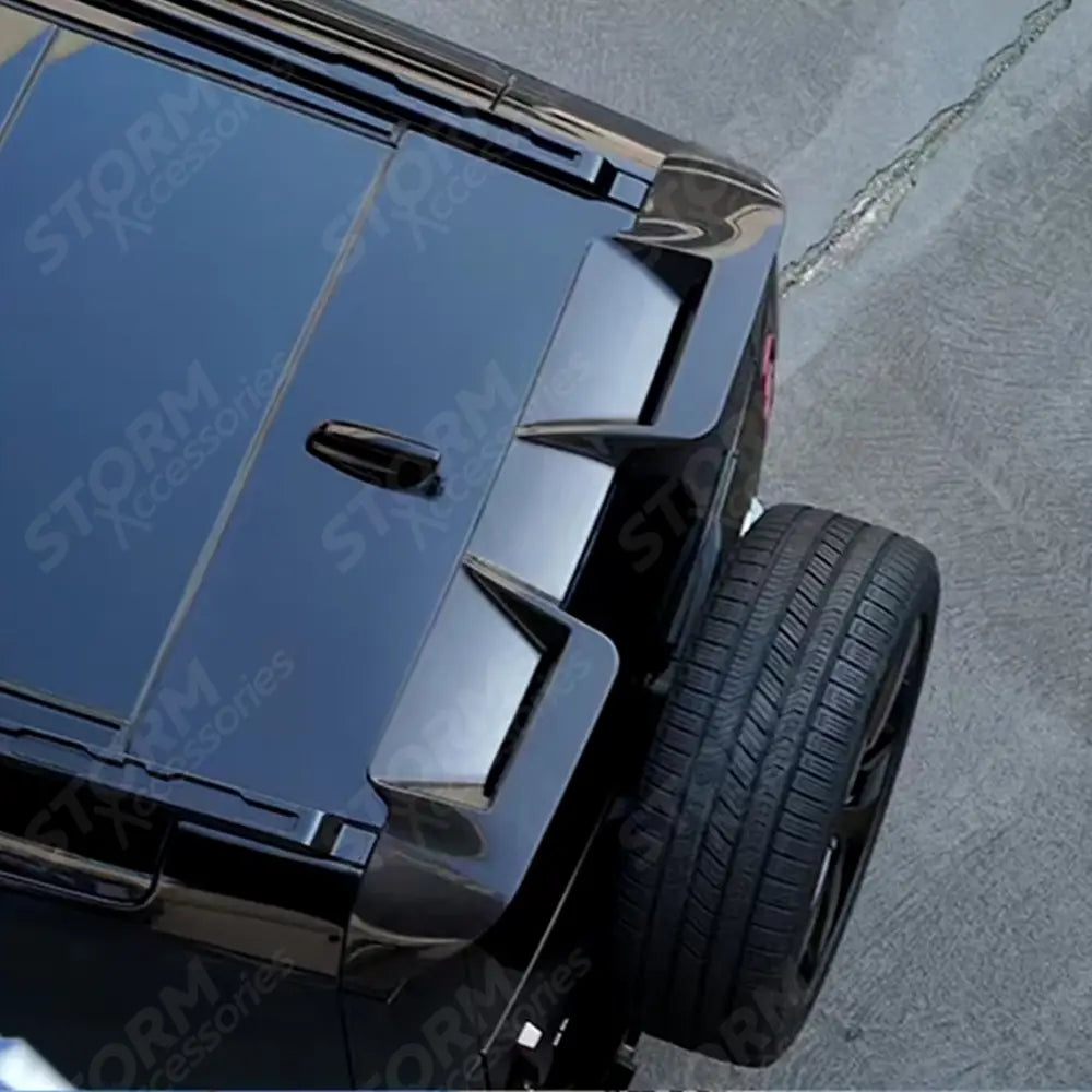 Rear Spoiler V.3 In Gloss Black For Landrover Defender L663 2020 On
