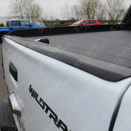 Rear Tail Gate Trim Protection Black For Ford Ranger T6 - 2012-2022