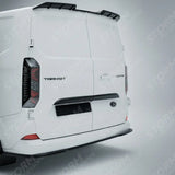 Rear Threshold Camera Cover In Gloss Black For Ford Transit Custom MK2 2024+