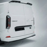 Rear Threshold Camera Cover In Gloss Black For Ford Transit Custom MK2 2024+