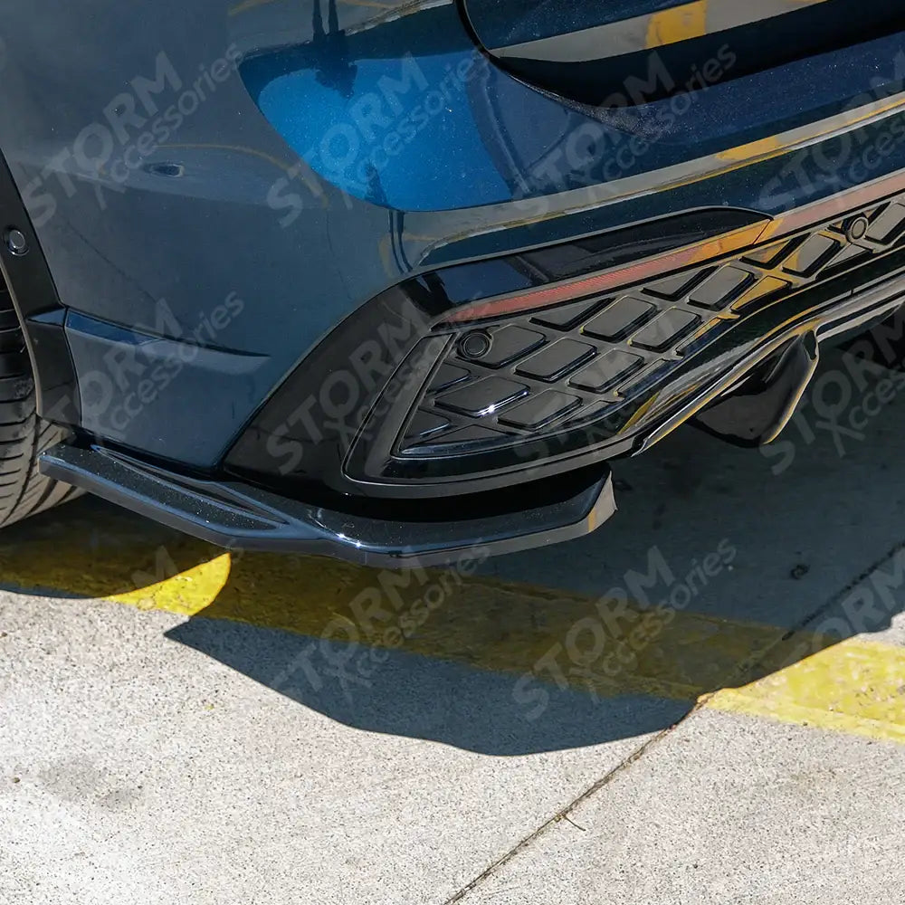 Rear Valance In Gloss Black For VW Tiguan R-Line MK3 2024 On