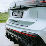 Rear Valance In Gloss Black For VW Tiguan R-Line MK3 2024 On