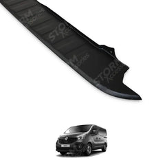Renault Trafic 2014-2019 Rear Bumper Protector Cover In Black