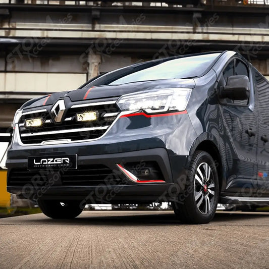 Renault Trafic 2023+ Lazer Grille Kit Triple-R 750 Wide