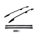 Renault Trafic - Vauxhall Vivaro 2014 On - Swb Black Roof Bars And Cross Bars Set