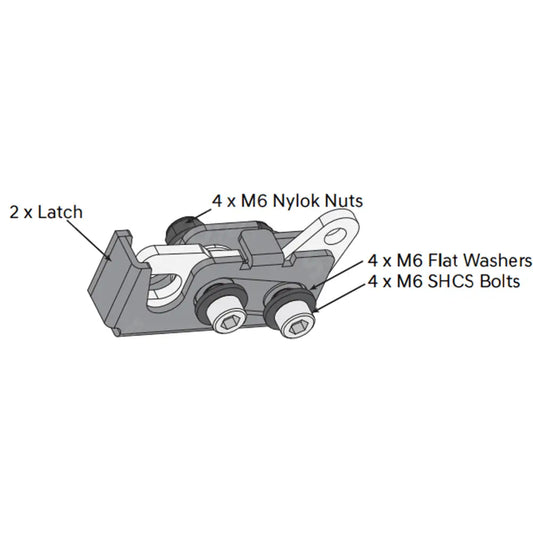 Replacement Egr Aluminium Tonneau Cover Latch Kit