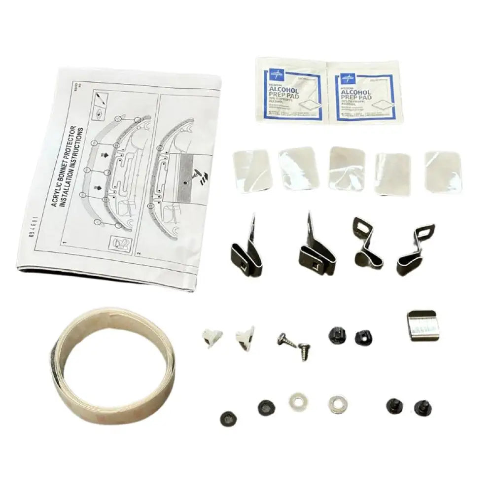 Replacement Egr Bonnet Guard Kit For Ford Ranger T6 2016 On