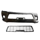 Replacement Front Bumper For Toyota Hilux Invincible 2016-2021