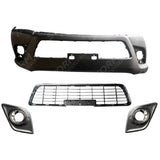 Replacement Front Bumper For Toyota Hilux Invincible 2016-2021