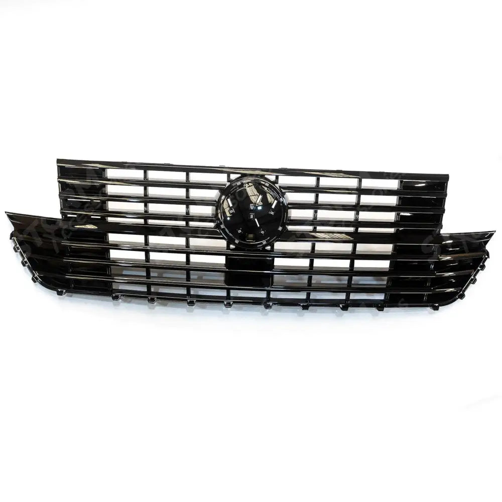 Replacement Front Grill Gloss Black Badged For Vw Transporter T6.1 2019 - 2024