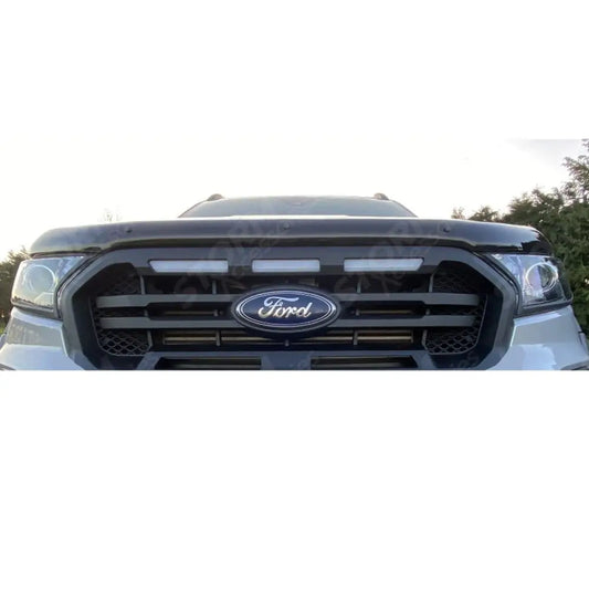 Replacement Grill In Black - Logo Style For Ranger T6 2016-2019