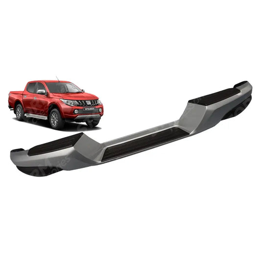 Replacement Rear Bumper In Grey For Mitsubishi L200 Series 5 2016 On