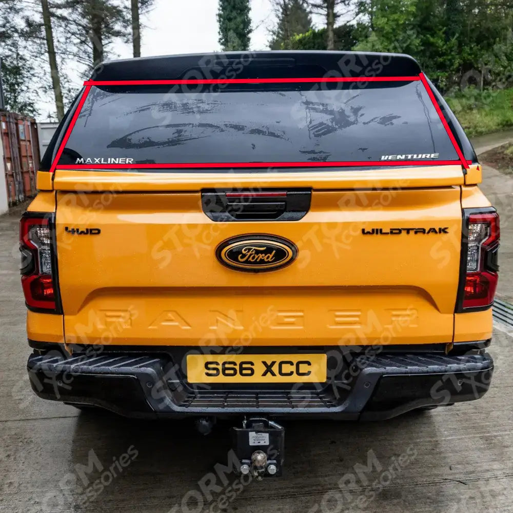 Replacement Rear Glass For V-Series Hardtop Ranger T9 2023 On