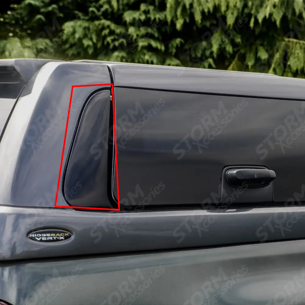 Replacement Vert-X Hardtop Black Side Panel For Ranger T9 - Hilux MK9 - VW Amarok 23 Only (Driver Side)
