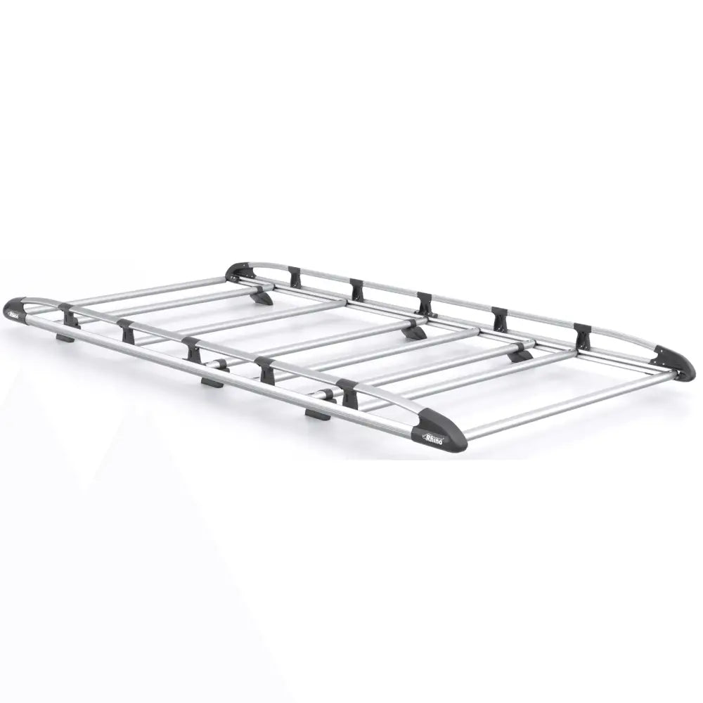 Rhino KammRack Aluminium Van Roof Rack For Ford Transit Custom 2023 On LWB Low Roof (L2H1) Tailgate Rear Door