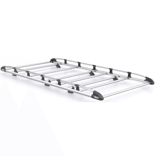 Rhino KammRack Aluminium Van Roof Rack For Ford Transit Custom 2023 On LWB Low Roof (L2H1) Tailgate Rear Door