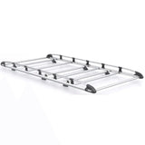 Rhino KammRack Aluminium Van Roof Rack For Ford Transit Custom 2023 On LWB Low Roof (L2H1) Tailgate Rear Door