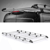 Rhino KammRack Aluminium Van Roof Rack For Ford Transit Custom 2023 On SWB Low Roof (L1H1) Twin Rear Doors