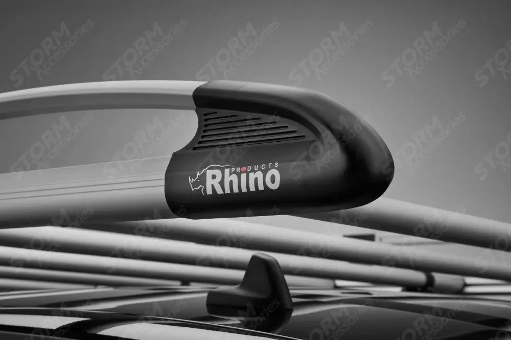 Rhino KammRack Aluminium Van Roof Rack For Volkswagen Transporter T7 2024 On SWB Low Roof (L1H1) Tailgate Rear Door