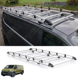 Rhino KammRack Aluminium Van Roof Rack For Volkswagen Transporter T7 2024 On SWB Low Roof (L1H1) Twin Rear Doors