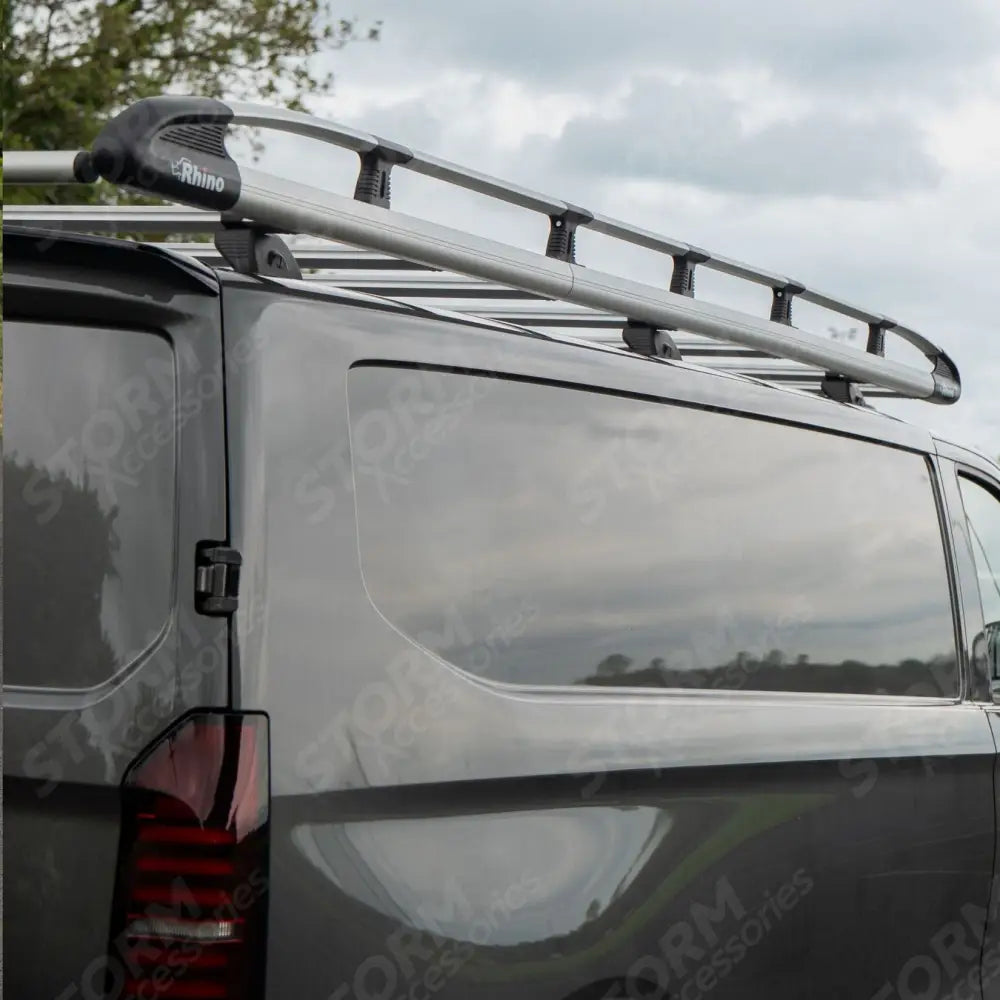 Rhino KammRack Aluminium Van Roof Rack For Volkswagen Transporter T7 2024 On SWB Low Roof (L1H1) Twin Rear Doors