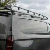 Rhino KammRack Aluminium Van Roof Rack For Volkswagen Transporter T7 2024 On SWB Low Roof (L1H1) Twin Rear Doors