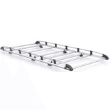 Rhino KammRack Aluminium Van Roof Rack - Ford Transit Custom 2023 On LWB Low Roof (L2H1) Tailgate Rear Door