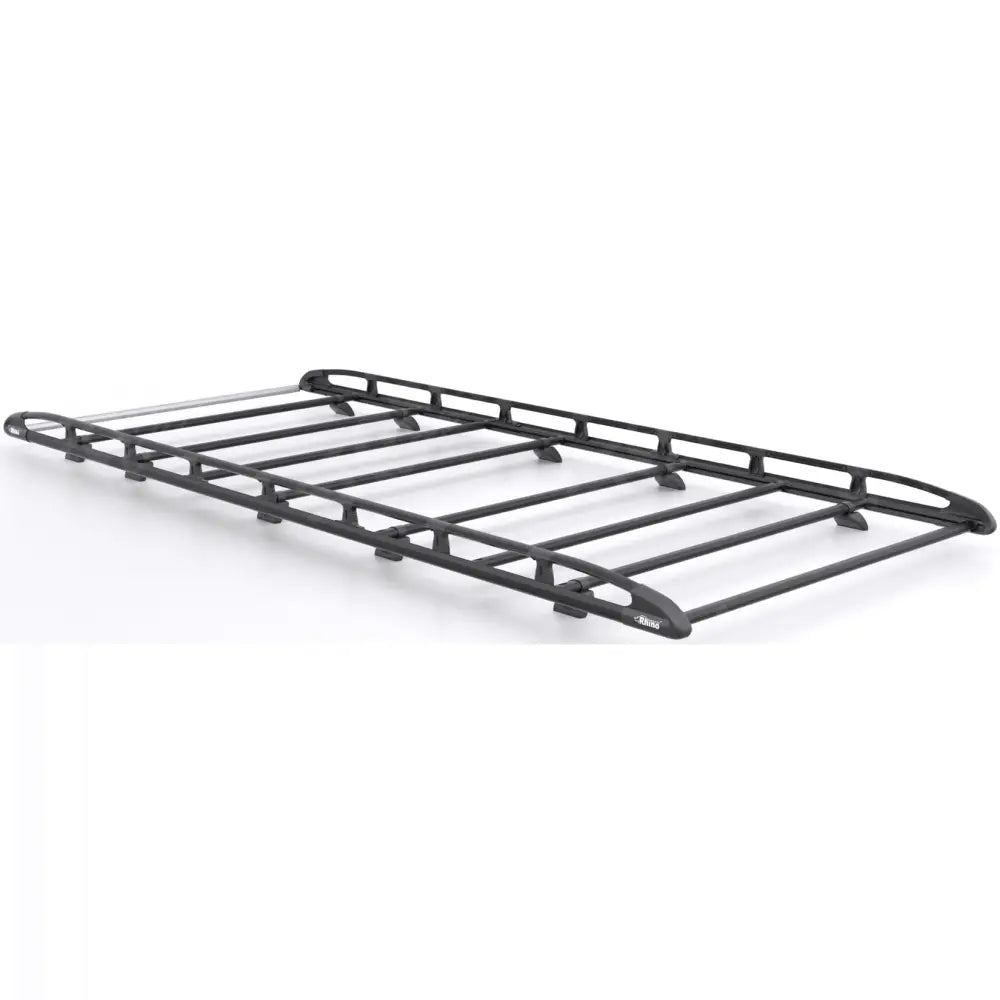 Rhino KammRack Black Aluminium Van Roof Rack For Ford Transit 2014 On LWB Medium Roof (L3H2)