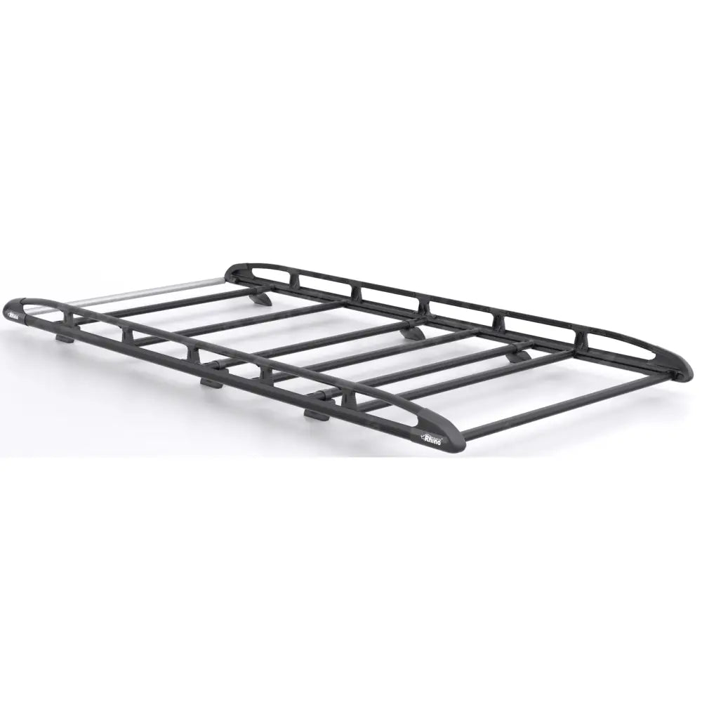 Rhino KammRack Black Aluminium Van Roof Rack For Ford Transit 2014 On MWB Medium Roof (L2H2)