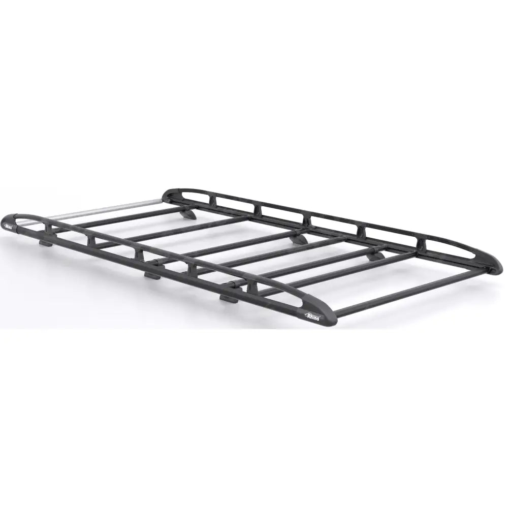Rhino KammRack Black Aluminium Van Roof Rack For Ford Transit Custom 2023 On LWB Low Roof (L2H1) Tailgate Rear Door