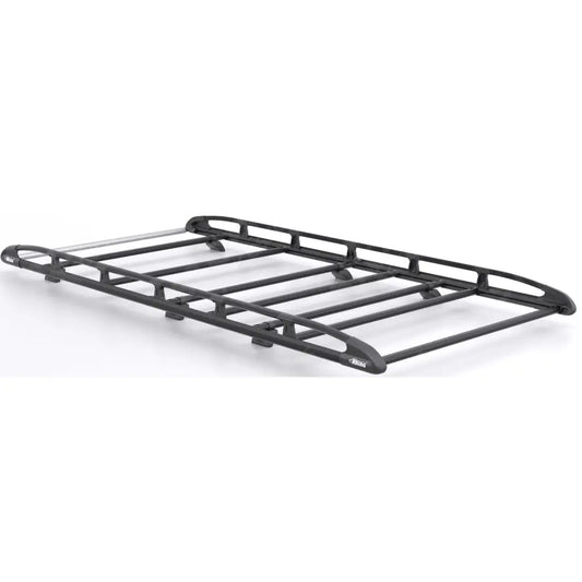 Rhino KammRack Black Aluminium Van Roof Rack For Ford Transit Custom 2023 On LWB Low Roof (L2H1) Tailgate Rear Door