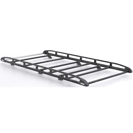 Rhino KammRack Black Aluminium Van Roof Rack For Ford Transit Custom 2023 On LWB Low Roof (L2H1) Twin Rear Doors