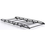 Rhino KammRack Black Aluminium Van Roof Rack For Ford Transit Custom 2023 On SWB Low Roof (L1H1) Tailgate Rear Door