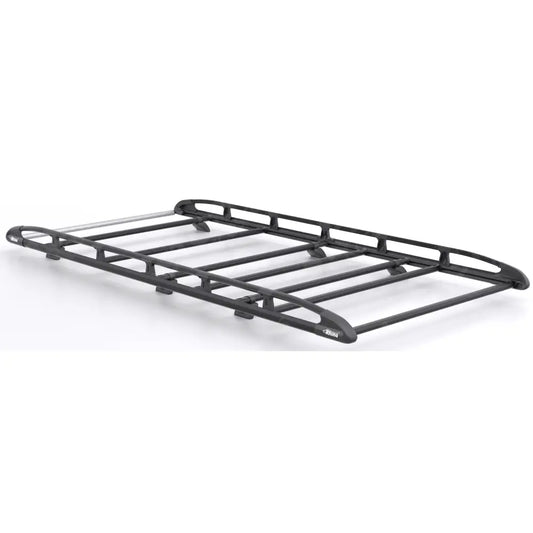 Rhino KammRack Black Aluminium Van Roof Rack For Ford Transit Custom 2023 On SWB Low Roof (L1H1) Twin Rear Doors