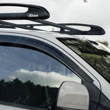Rhino KammRack Black Aluminium Van Roof Rack For Ford Transit Custom 2023 On SWB Low Roof (L1H1) Twin Rear Doors