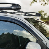 Rhino KammRack Black Aluminium Van Roof Rack For Ford Transit Custom 2023 On SWB Low Roof (L1H1) Twin Rear Doors
