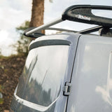 Rhino KammRack Black Aluminium Van Roof Rack For Ford Transit Custom 2023 On SWB Low Roof (L1H1) Twin Rear Doors