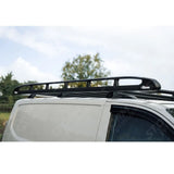 Rhino KammRack Black Aluminium Van Roof Rack For Ford Transit Custom 2023 On SWB Low Roof (L1H1) Twin Rear Doors