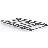 Rhino KammRack Black Aluminium Van Roof Rack For Volkswagen Transporter T7 2024 On SWB Low Roof (L1H1) Twin Rear Doors