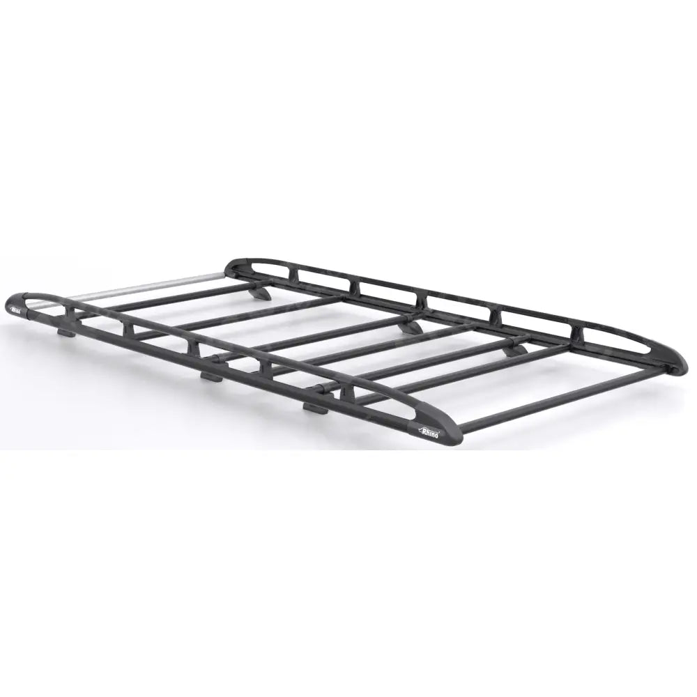 Rhino KammRack Black Aluminium Van Roof Rack - Ford Transit 2014 On Jumbo Extra LWB High Roof (L4H3)