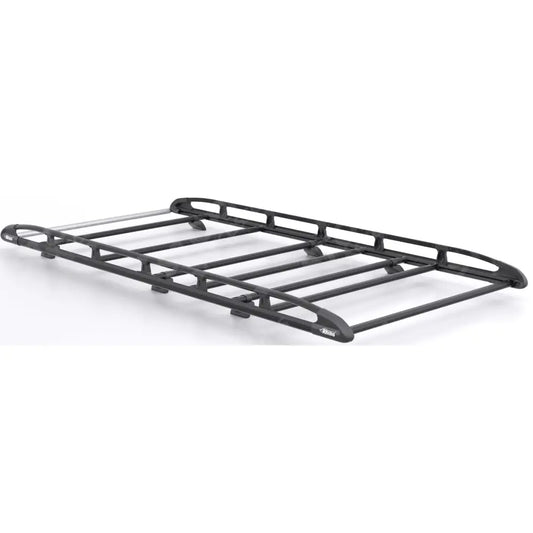 Rhino KammRack Black Aluminium Van Roof Rack - Ford Transit Custom 2023 On LWB Low Roof (L2H1) Tailgate Rear Door