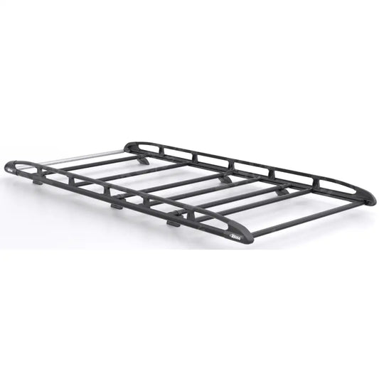 Rhino KammRack Black Aluminium Van Roof Rack - Ford Transit Custom 2023 On SWB Low Roof (L1H1) Twin Rear Doors