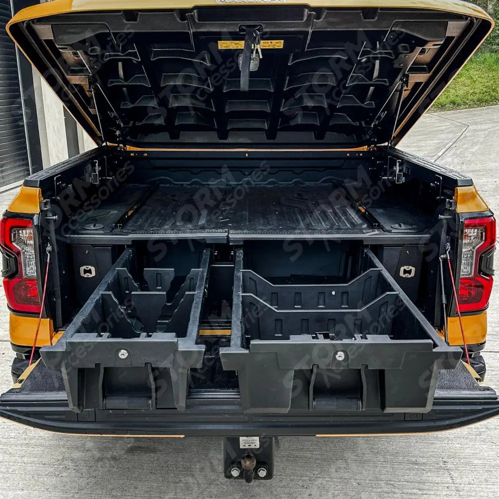 Ridge Bed Integrated Drawer System For Ford Ranger Dc 2012-2022