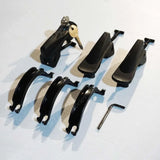 Ridge Carrier Lockable Bike Rack In Silver