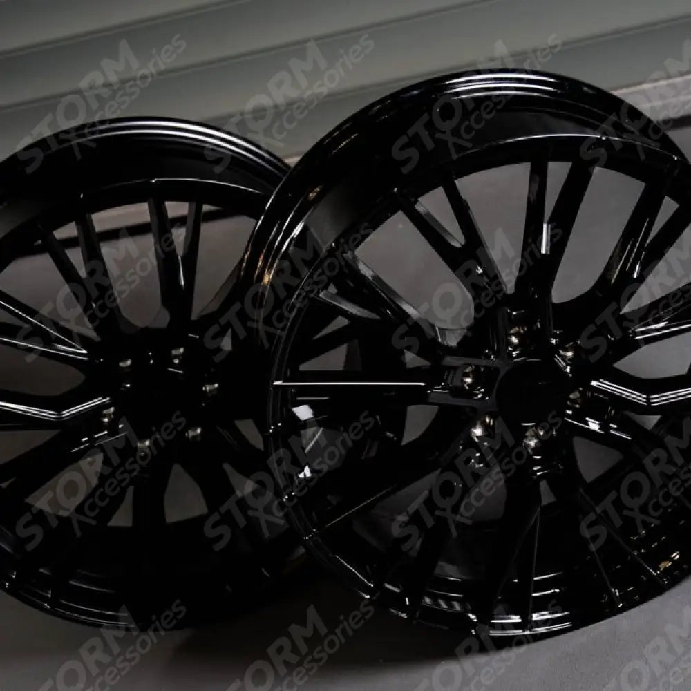 Ridge KN12 Gloss Black 6X120 20 Inch Alloys