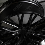 Ridge KN12 Gloss Black 6X120 20 Inch Alloys