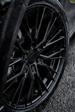 Ridge KN12 Gloss Black 6X120 20 Inch Alloys With Tyre & TPMS Package 245/45/20