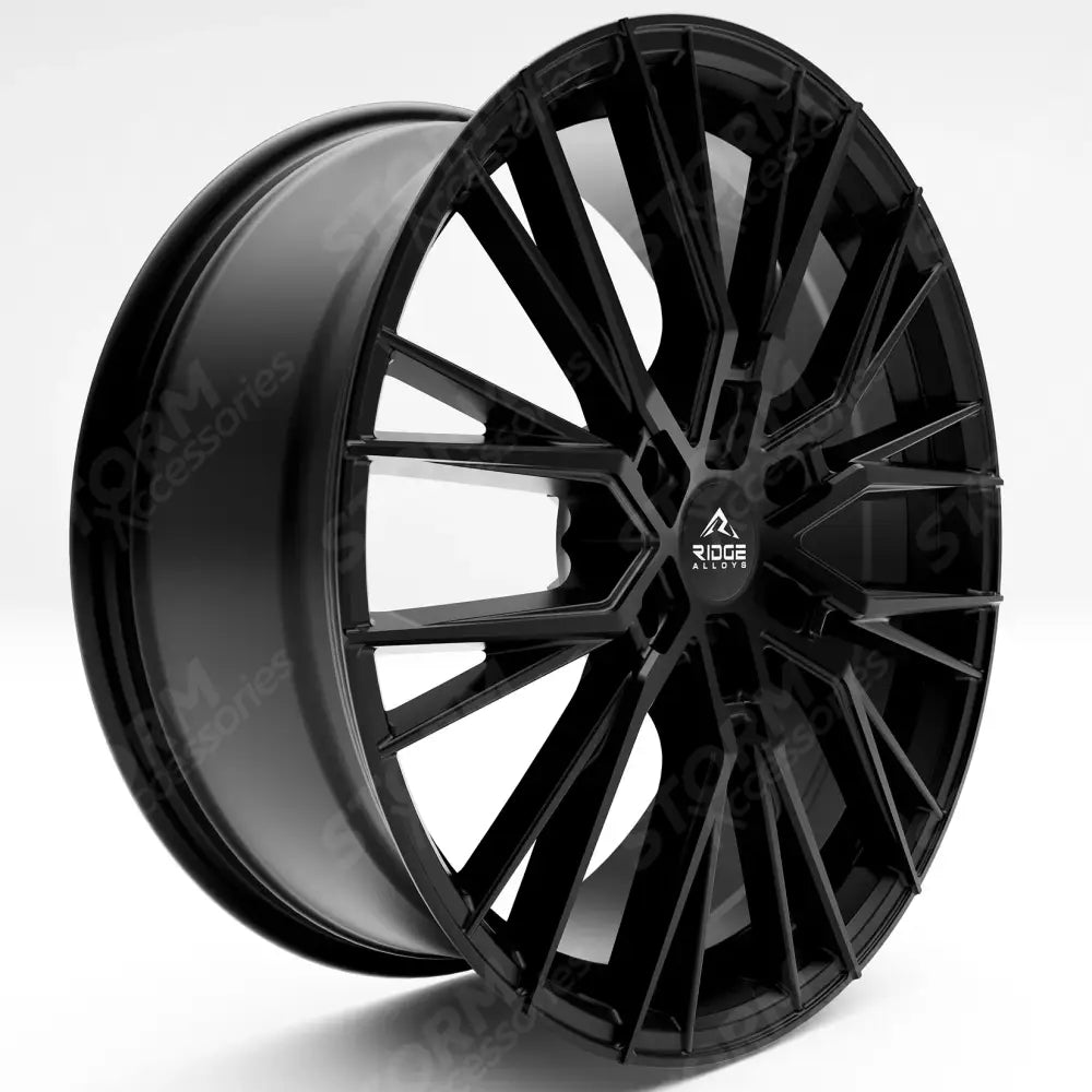 Ridge KN12 Satin Black 6X120 18 Inch Alloys