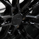 Ridge KN12 Satin Black 6X120 20 Inch Alloys With Tyre & TPMS Package 245/40/20