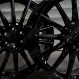 Ridge KN14 Gloss Black 6X120 20 Inch Alloys